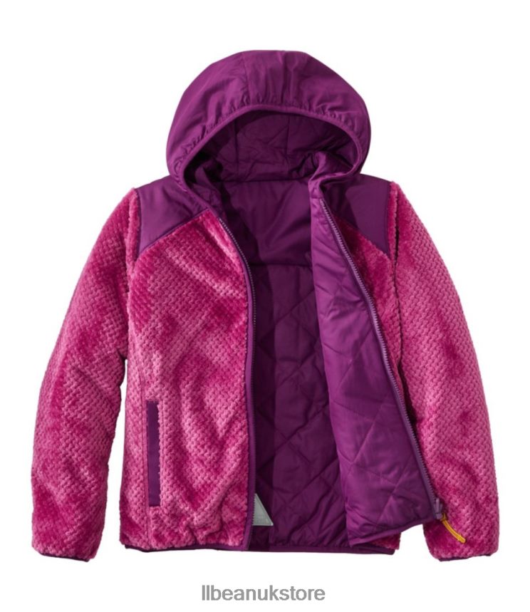 Outerwear L.L.Bean Mountain Bound Reversible Jacket Plum Grape/Magenta Haze Kids 0VRR66884