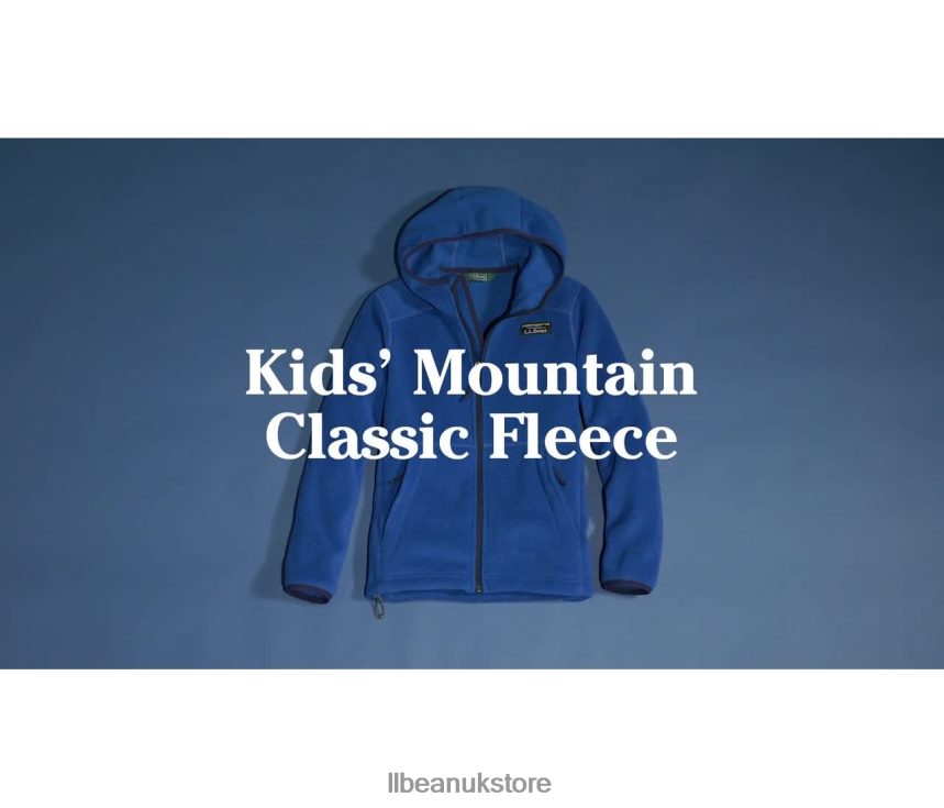 Outerwear L.L.Bean Mountain Classic Fleece Nautical Navy Kids 0VRR66487