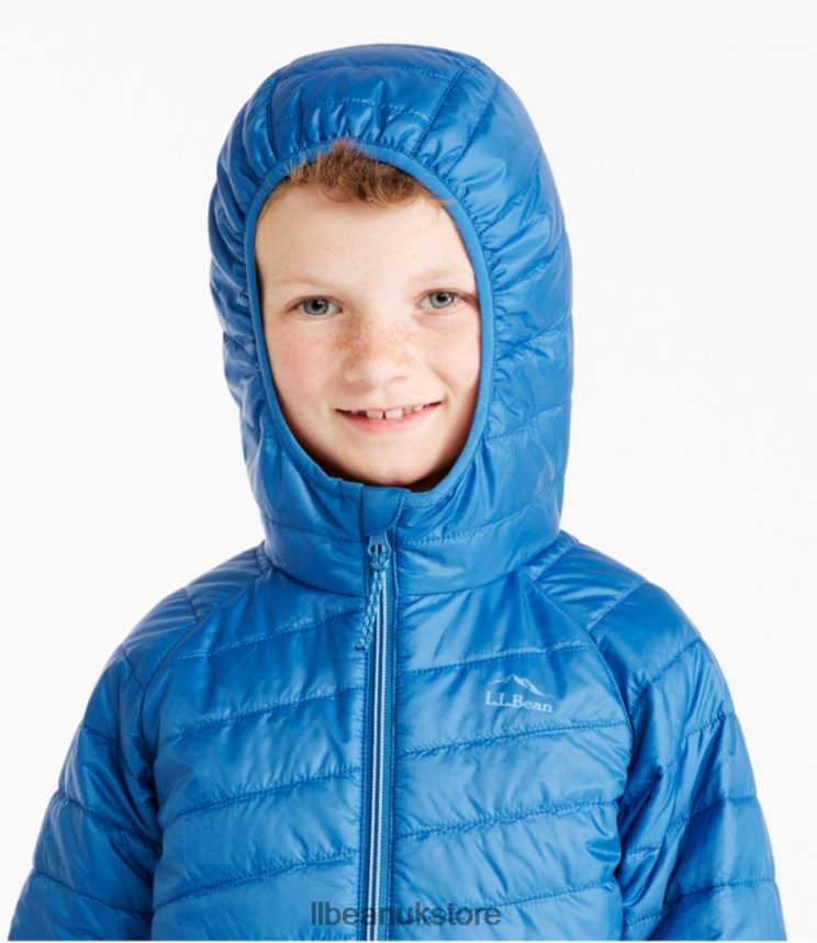 Outerwear L.L.Bean Primaloft Packaway Hooded Jacket Black Kids 0VRR663654