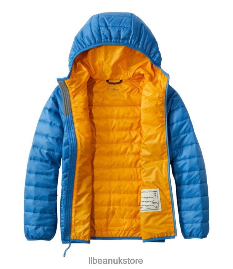 Outerwear L.L.Bean Primaloft Packaway Hooded Jacket Black Kids 0VRR663654