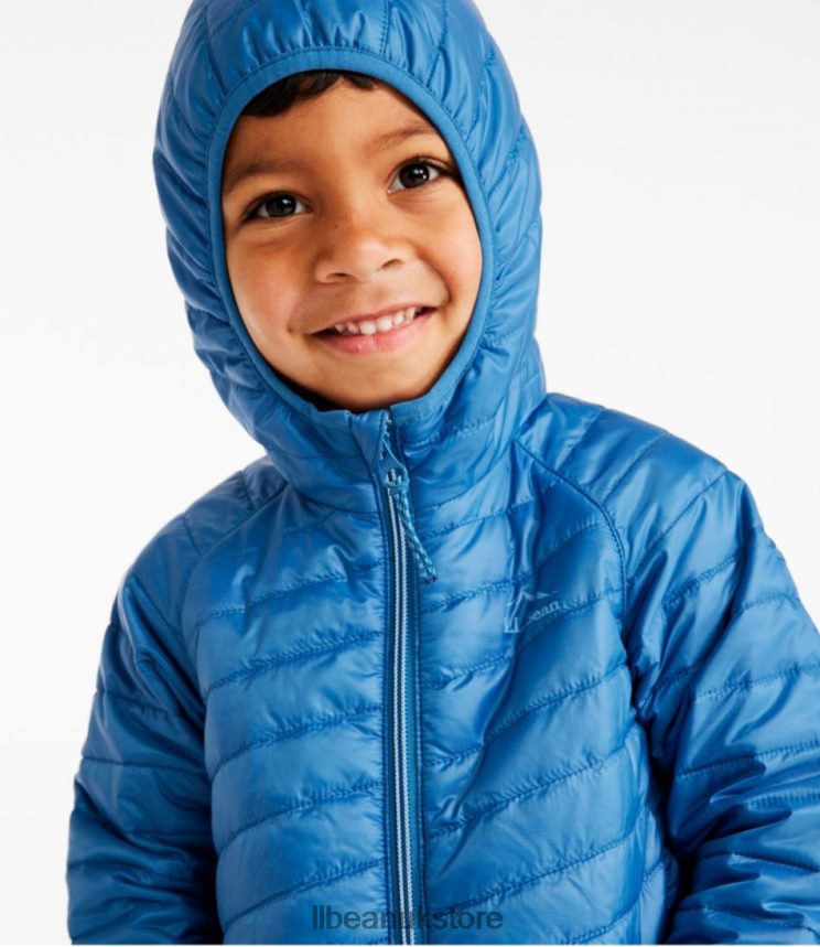 Outerwear L.L.Bean Primaloft Packaway Hooded Jacket Dark Mulberry Kids 0VRR66905