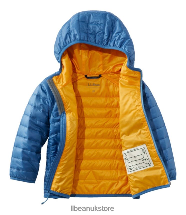 Outerwear L.L.Bean Primaloft Packaway Hooded Jacket Dark Mulberry Kids 0VRR66905