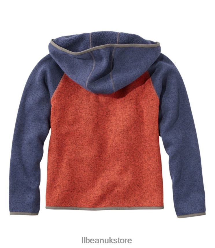Outerwear L.L.Bean Sweater Fleece Sailcloth/Light Mint Kids 0VRR663634