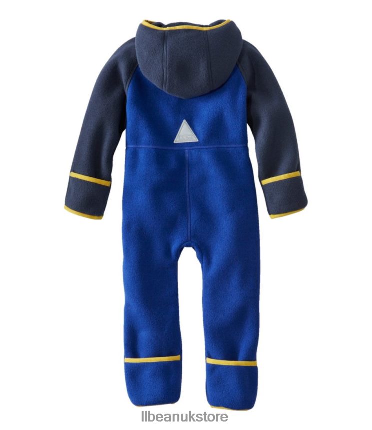 Outerwear L.L.Bean Infants' Retro Mountain Classic Fleece Bunting Indigo Ink/Carbon Navy Kids 0VRR663677