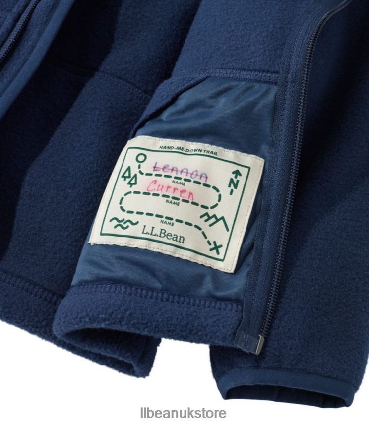 Outerwear L.L.Bean Infants' and Mountain Classic Fleece Nautical Navy Kids 0VRR66545