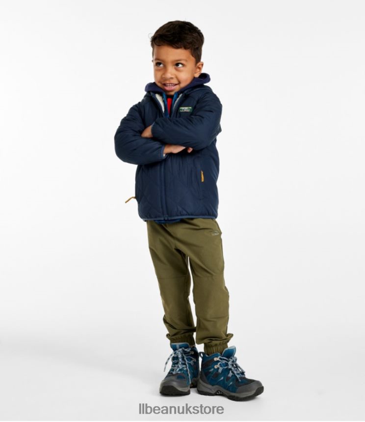 Outerwear L.L.Bean Mountain Bound Reversible Hooded Jacket Deep Sapphire/Carbon Navy Kids 0VRR663681