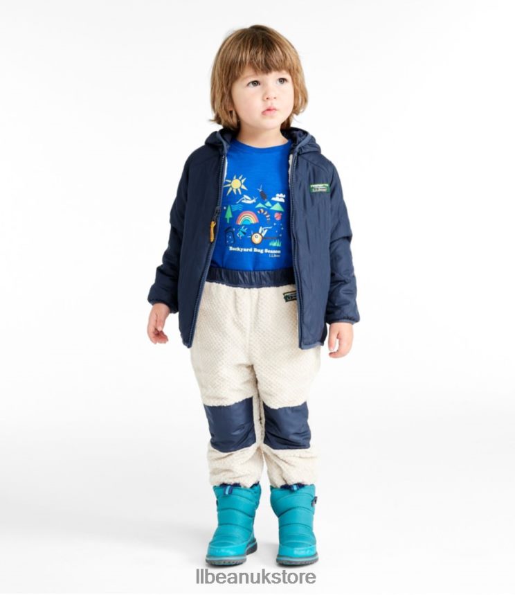 Outerwear L.L.Bean Mountain Bound Reversible Pants Carbon Navy/Soapstone Kids 0VRR663685