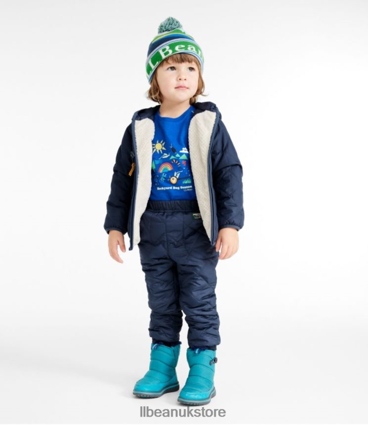 Outerwear L.L.Bean Mountain Bound Reversible Pants Plum Grape/Magenta Haze Kids 0VRR66924
