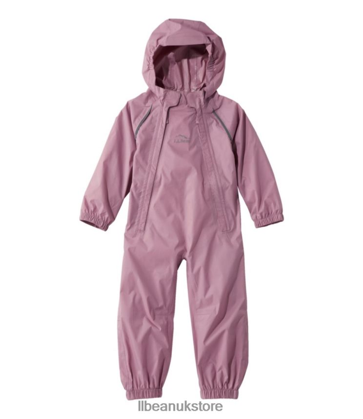 Outerwear L.L.Bean Rain Bunting Mauve Berry Kids 0VRR663637
