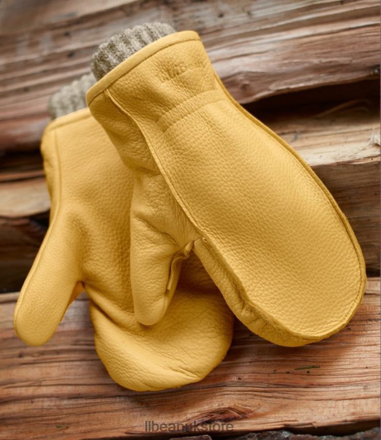 Accessories L.L.Bean Buckskin Chopper Mitts Brown Men 0VRR66602
