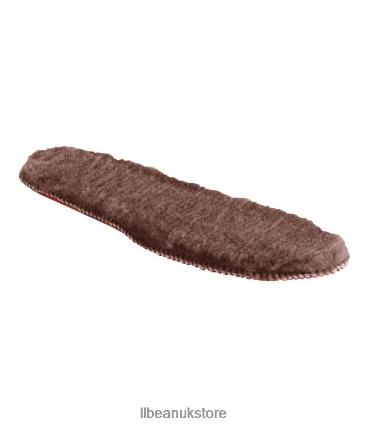 Accessories L.L.Bean Shearling Insoles Chocolate Brown Men 0VRR665196