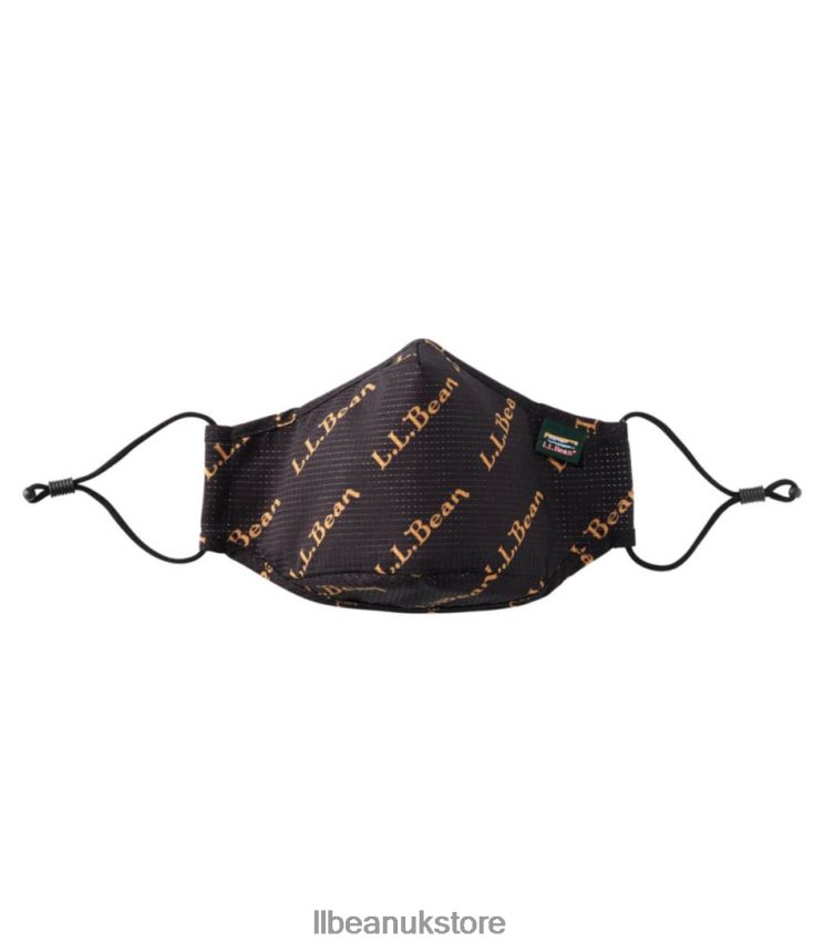 Accessories L.L.Bean Non-Medical Mask Black/Dark Curry Logo Men 0VRR664994