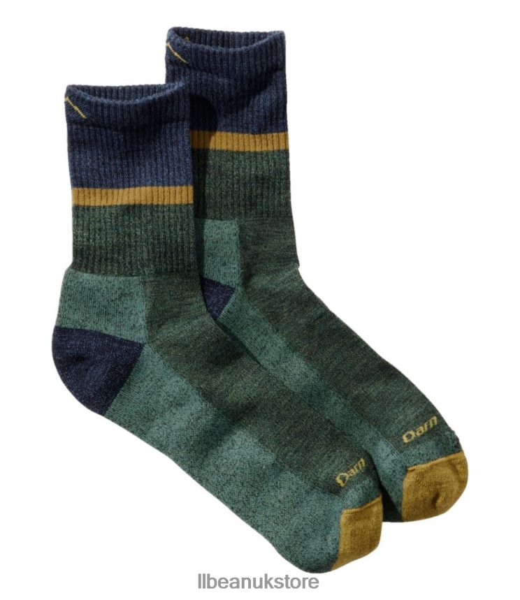 Accessories L.L.Bean Darn Tough Ranger Micro Crew Midweight Hiking Sock Moss Men 0VRR663557