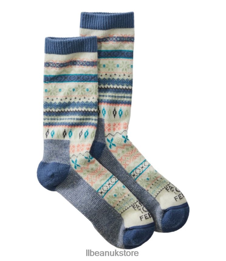Accessories L.L.Bean Farm To Feet Hamilton Crew Socks Natural Men 0VRR66765