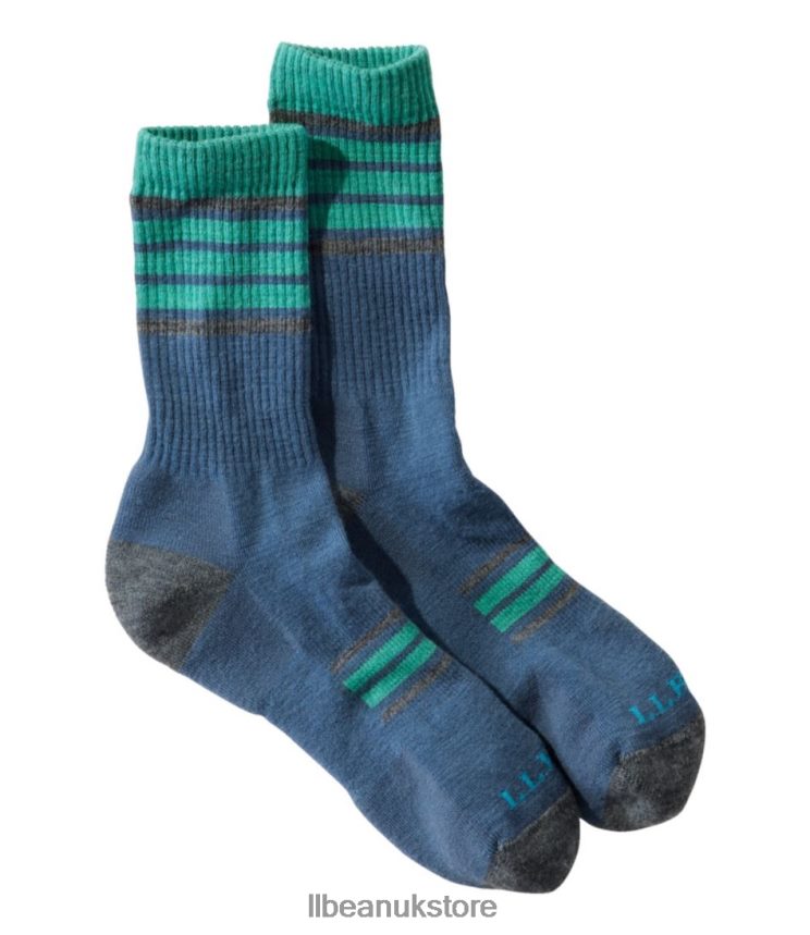 Accessories L.L.Bean Katahdin Hiker Socks Mallard Blue/Azure Men 0VRR665728