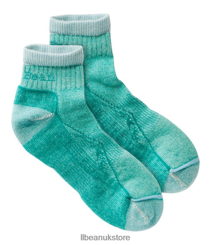 Accessories L.L.Bean Unisex Cresta Wool No Fly Zone Lightweight Hiking Socks Light Kelly Men 0VRR661073
