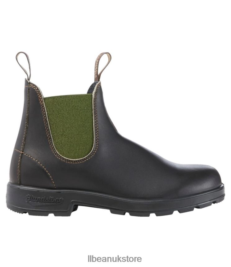 Footwear L.L.Bean Blundstone 500 Chelsea Boots Stout Brown/Olive Men 0VRR665192
