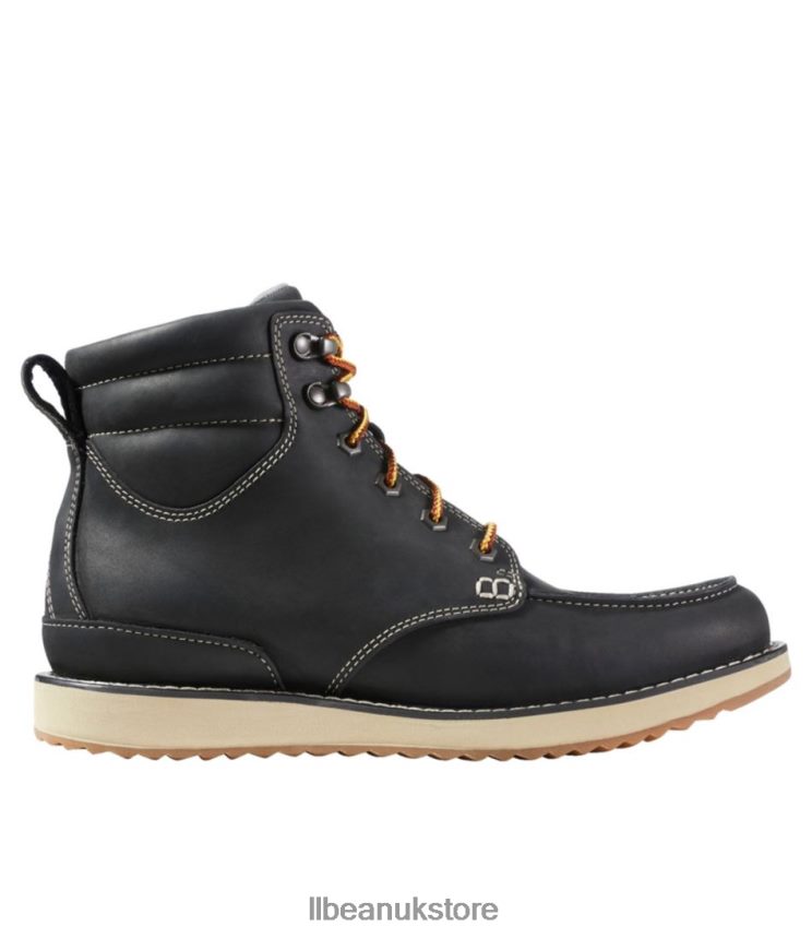 Footwear L.L.Bean Stonington Boots Black Men 0VRR663776