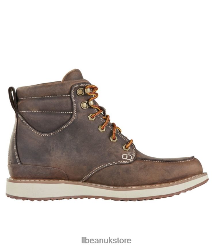 Footwear L.L.Bean Stonington Boots Dark Cocoa Men 0VRR665197