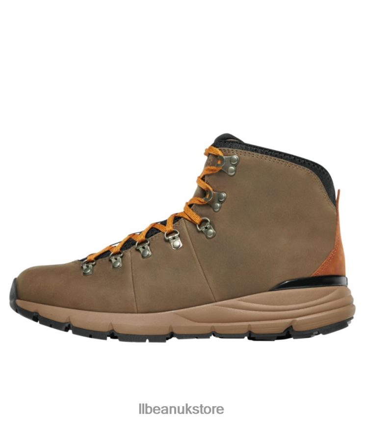 Footwear L.L.Bean Danner Mountain 600 Waterproof Hiking Boots Saddle Tan Men 0VRR663837