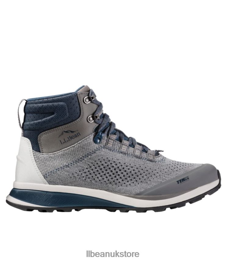 Footwear L.L.Bean Elevation Hiking Boots Pewter/Graphite/Deep Admiral Blue Men 0VRR661096