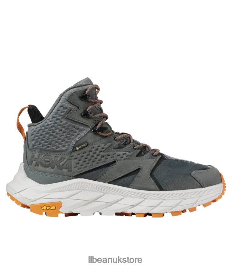 Footwear L.L.Bean HOKA Anacapa GORE-TEX Hiking Boots CastleRock/Harbor Mist Men 0VRR661166