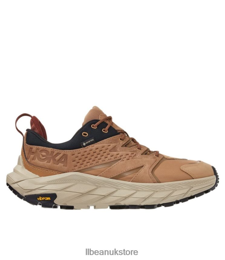 Footwear L.L.Bean HOKA Anacapa GORE-TEX Hiking Shoes Tiger's Eye/Black Men 0VRR661200