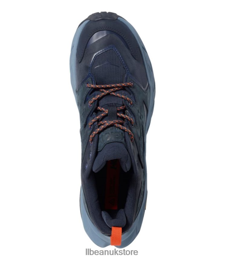 Footwear L.L.Bean HOKA Anacapa GORE-TEX Hiking Shoes Tiger's Eye/Black Men 0VRR661200