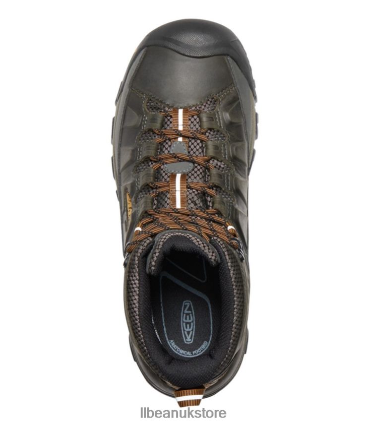 Footwear L.L.Bean Keen Targhee III Waterproof Hikers Black Olive/Golden Brown Men 0VRR661115