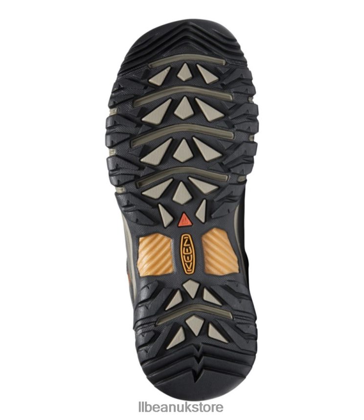 Footwear L.L.Bean Keen Targhee III Waterproof Hikers Black Olive/Golden Brown Men 0VRR661115