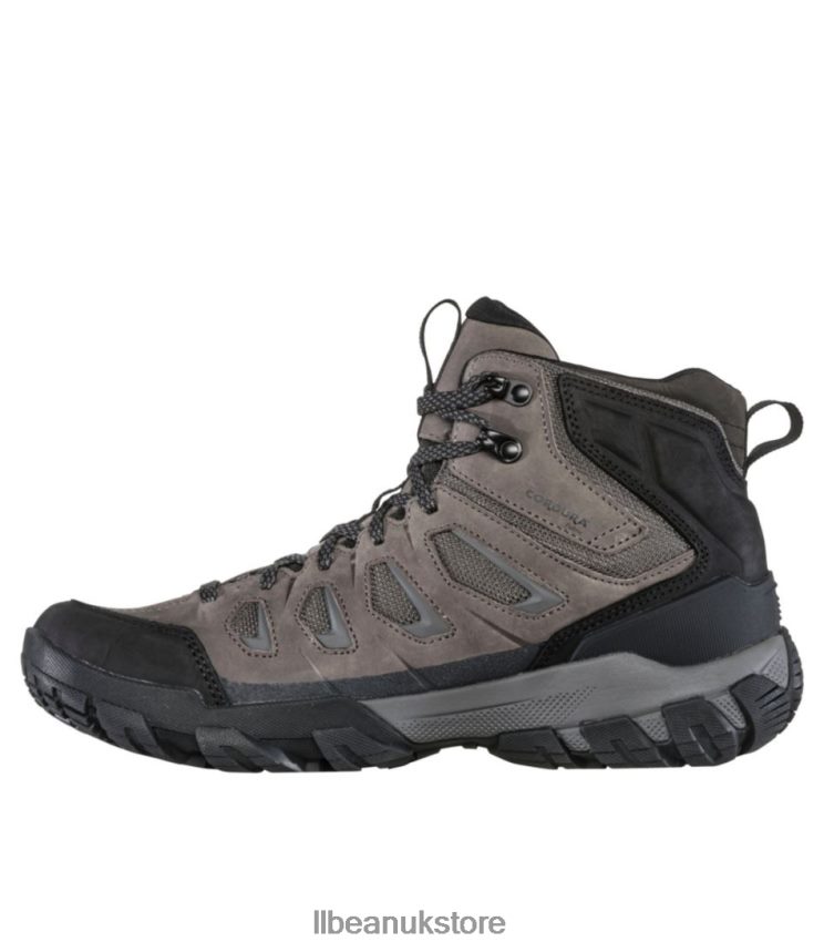 Footwear L.L.Bean Oboz Sawtooth X B-DRY Hikers Charcoal Men 0VRR661102