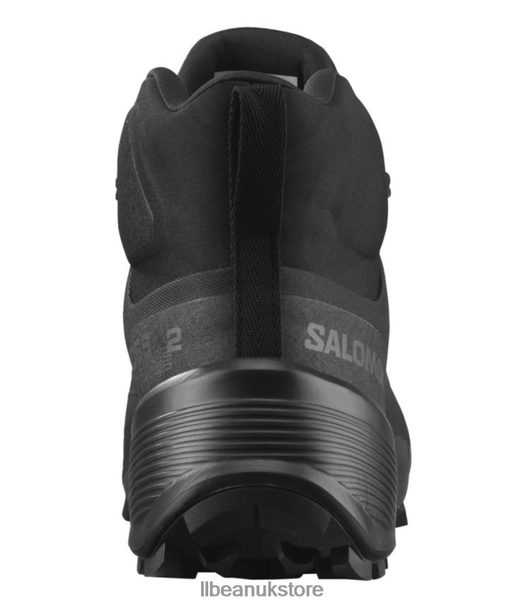 Footwear L.L.Bean Salomon Cross Hike Mid 2 GORE-TEX Hiking Boots Black/Magnet Men 0VRR661146