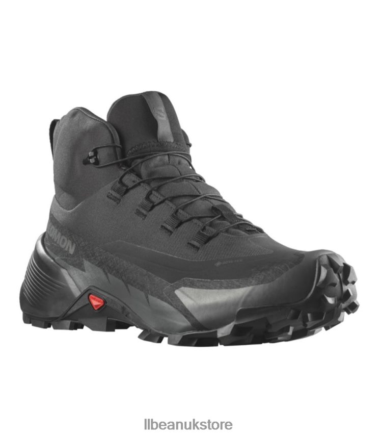 Footwear L.L.Bean Salomon Cross Hike Mid 2 GORE-TEX Hiking Boots Black/Magnet Men 0VRR661146