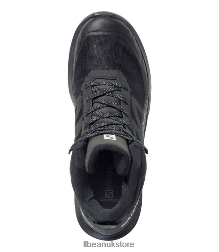 Footwear L.L.Bean Salomon Outpulse GORE-TEX Hiking Boots Black/Ebony/Vanilla Ice Men 0VRR665214