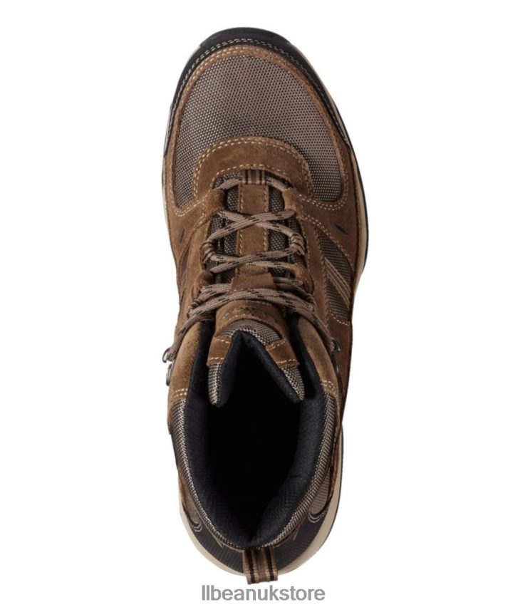 Footwear L.L.Bean Trail Model 4 Hiking Boots Asphalt/Black Forest Green Men 0VRR663769