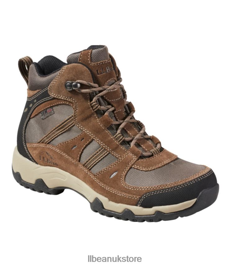 Footwear L.L.Bean Trail Model 4 Hiking Boots Asphalt/Black Forest Green Men 0VRR663769
