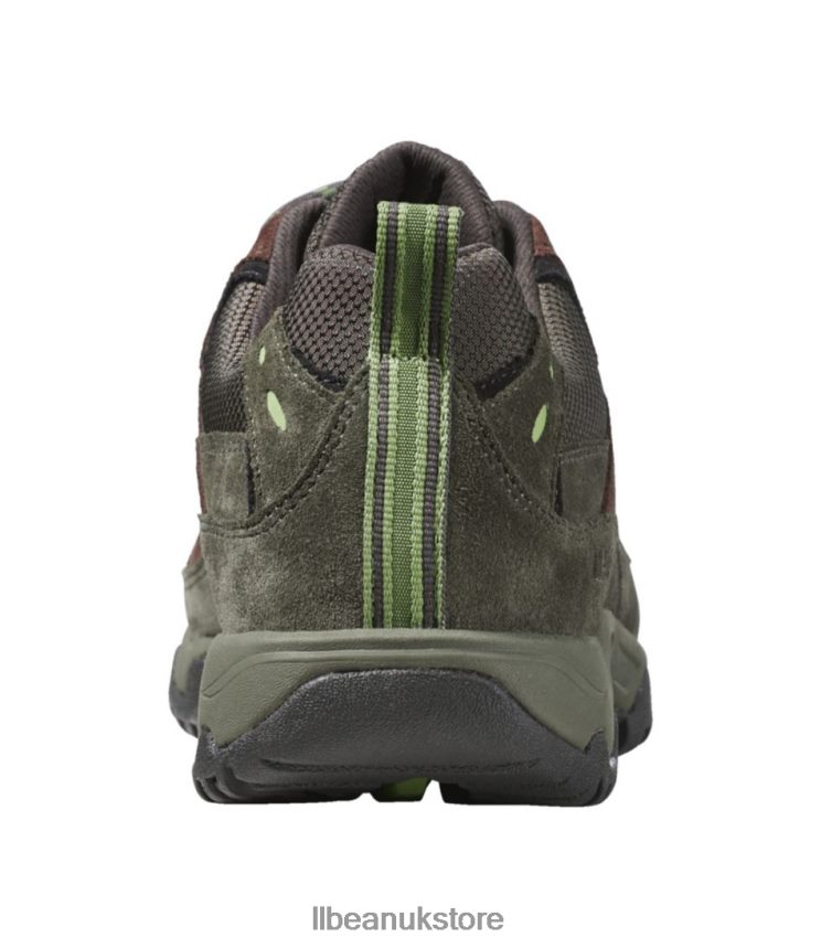Footwear L.L.Bean Trail Model 4 Hiking Shoes Asphalt/Black Forest Green Men 0VRR663725