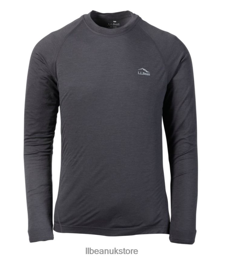 Clothing L.L.Bean Cresta Ultralight 150 Crew Top Alloy Gray Men 0VRR663526