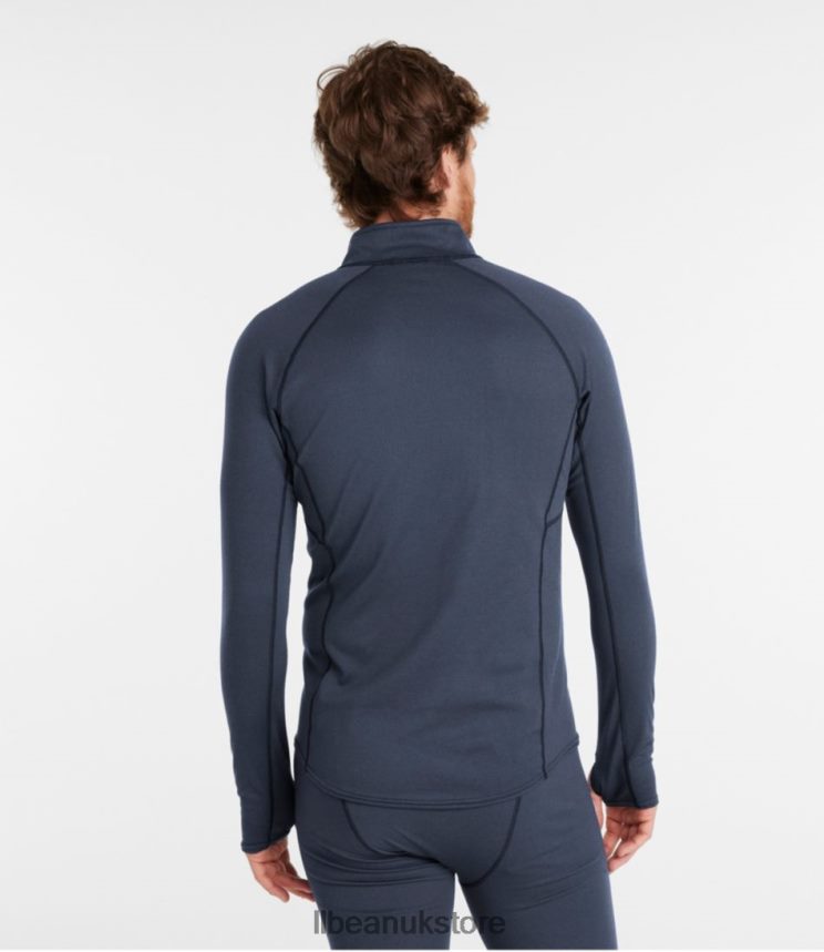 Clothing L.L.Bean Midweight Base Layer Marine Blue Men 0VRR663405