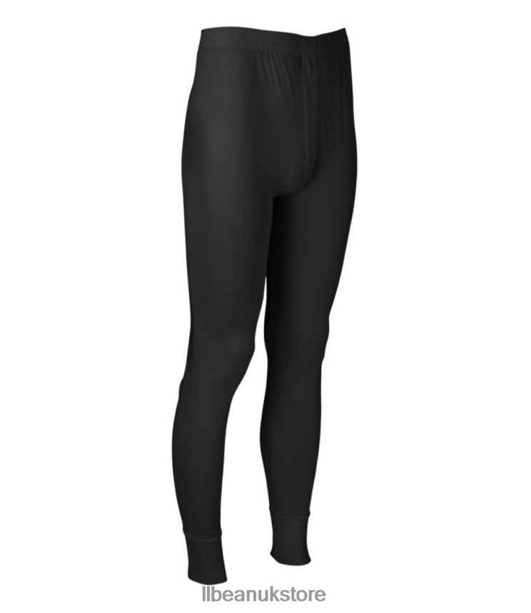 Clothing L.L.Bean Silk Underwear Black Men 0VRR663426