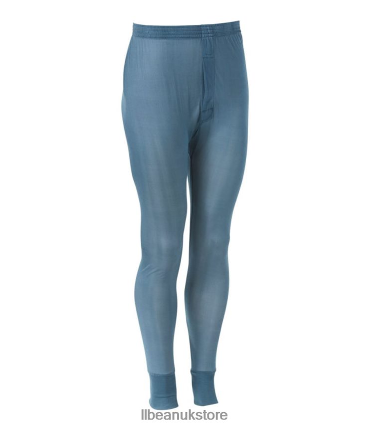 Clothing L.L.Bean Silk Underwear Iron Blue Men 0VRR66560