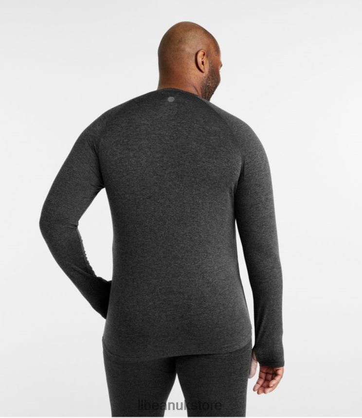 Clothing L.L.Bean Simple Soft Base Layer Graphite Heather Men 0VRR66781