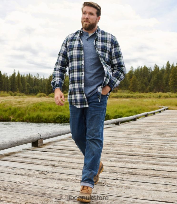 Clothing L.L.Bean BeanFlex Jeans Faded Men 0VRR66212