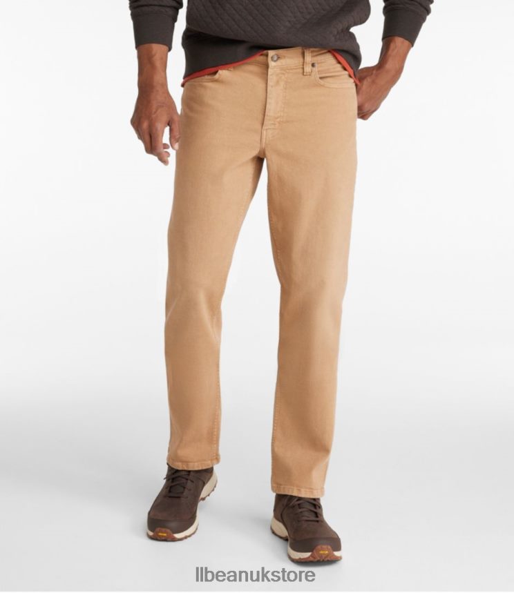 Clothing L.L.Bean BeanFlex Jeans Katahdin Brown Men 0VRR665762