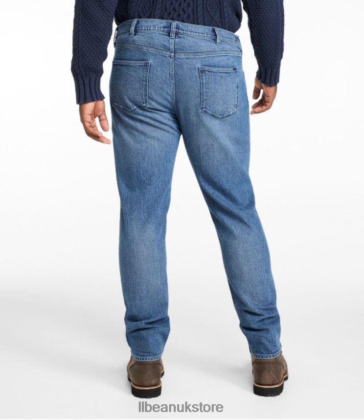 Clothing L.L.Bean Signature Heritage Denim Stonewash Light Men 0VRR663051
