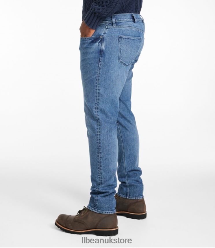 Clothing L.L.Bean Signature Heritage Denim Stonewash Light Men 0VRR663051