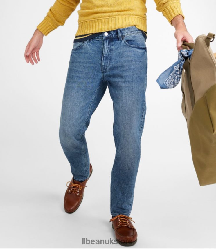 Clothing L.L.Bean Signature Heritage Denim Stonewash Light Men 0VRR663051