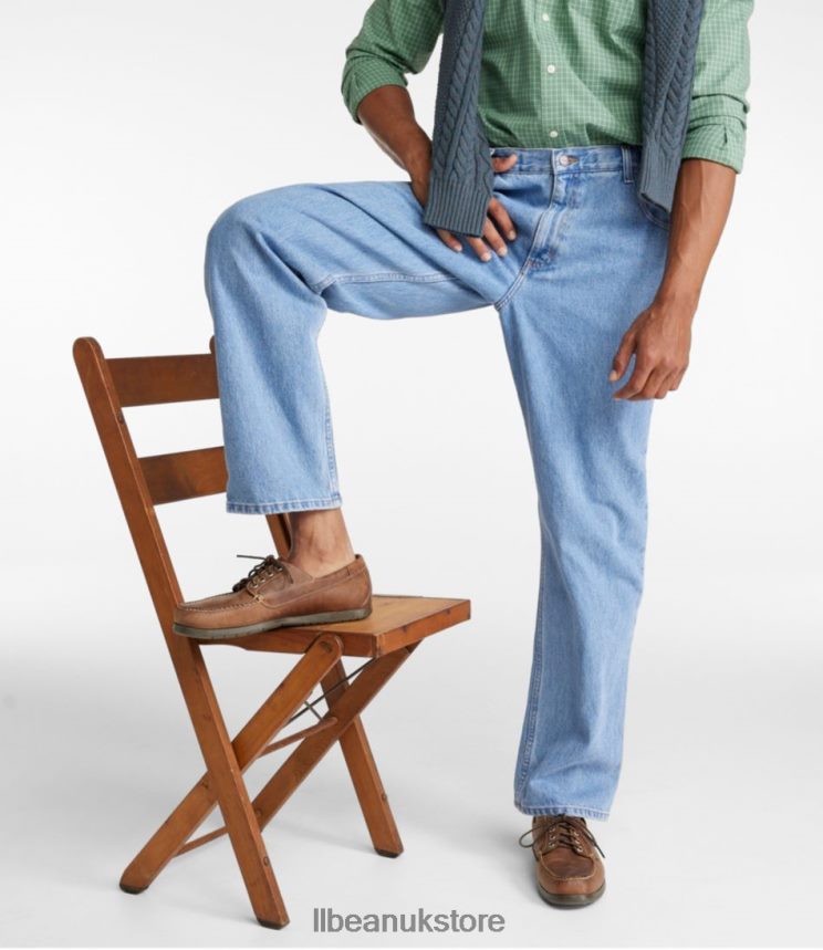 Clothing L.L.Bean x Double L Jeans Faded Denim Men 0VRR66674
