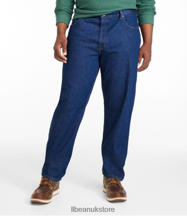 Clothing L.L.Bean x Double L Jeans Stonewashed Denim Men 0VRR663501