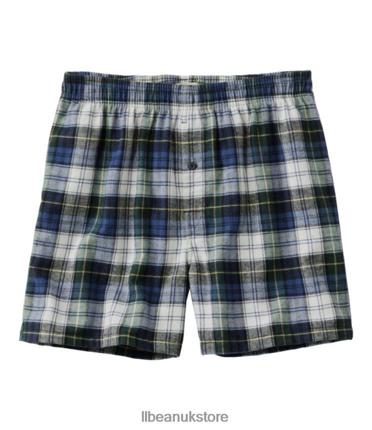 Clothing L.L.Bean Scotch Plaid Flannel Boxers Vintage Tartan Men 0VRR665853